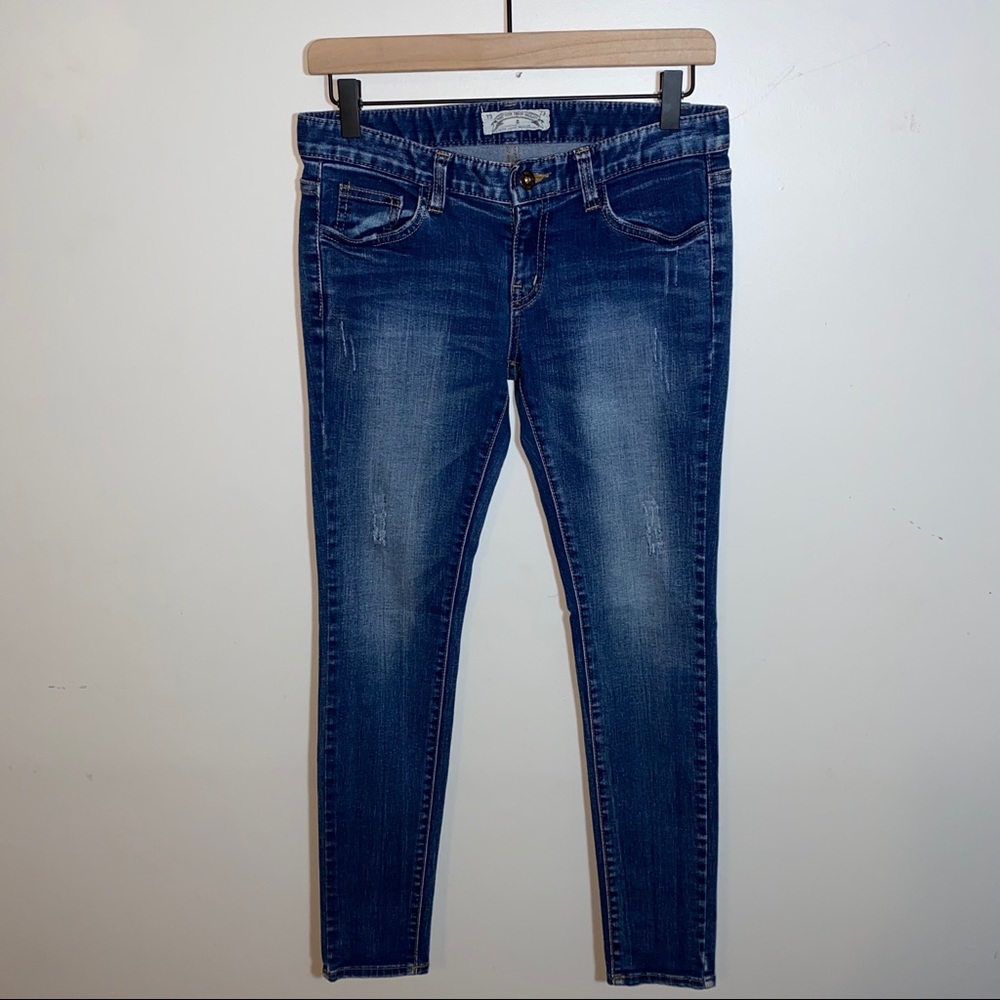 Mini Bike Denim Skinny Jeans